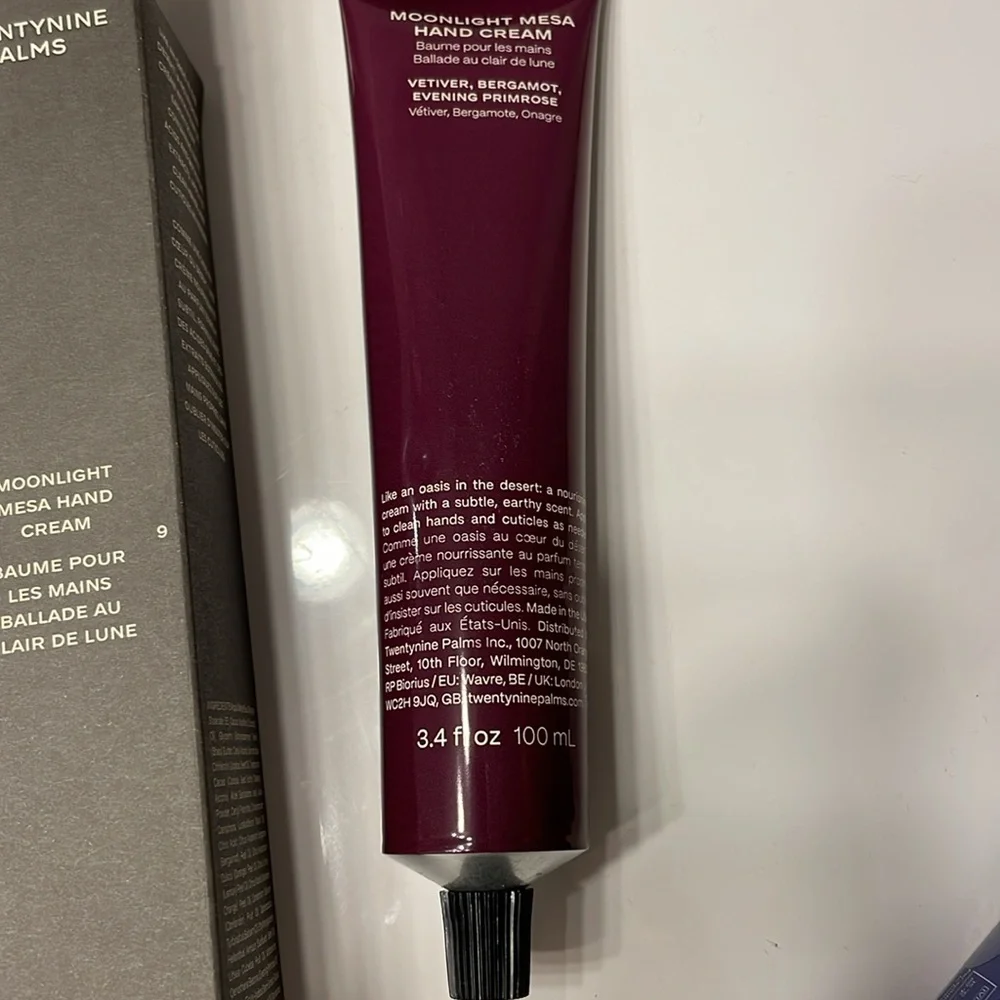 NEW | TWENTYNINE PALMS Moonlight Mesa Hand‎ Cream 3.4 oz